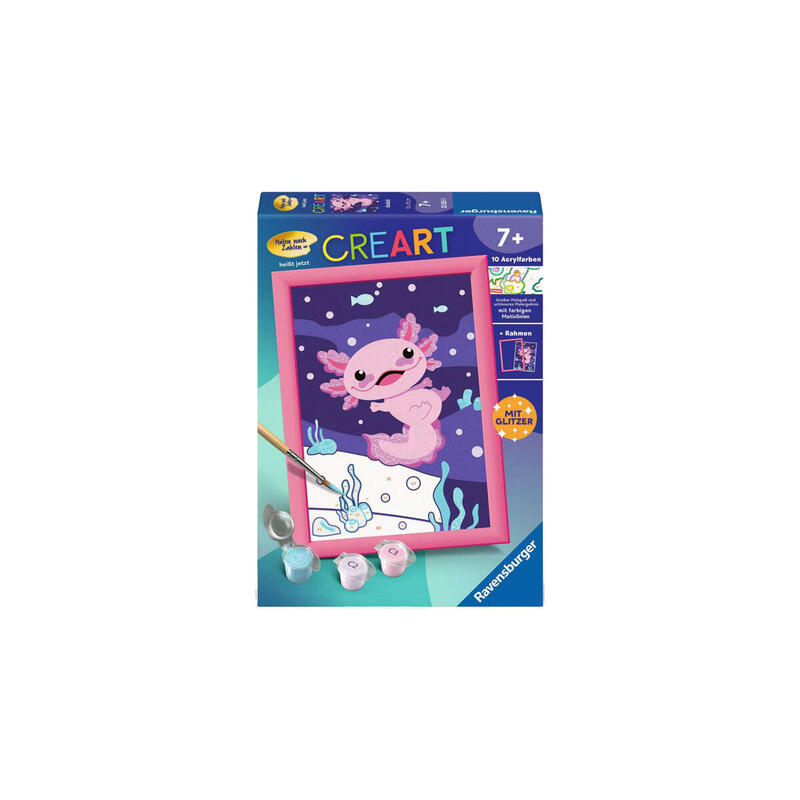 Ravensburger Creart - Axolotl, Pintura 25555