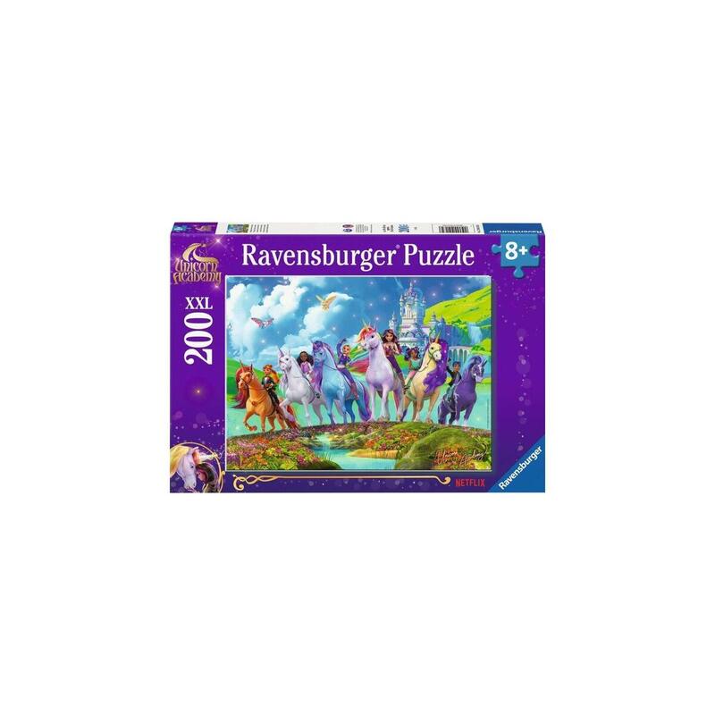 Academia De Unicornio De Unicornio De Ravensburger Kinder - The Magic Of The Unicorn Academy 200 Parts 12004165