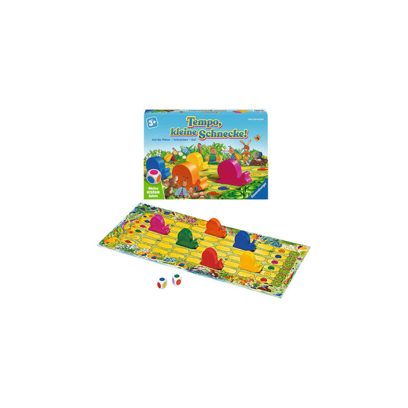 Ravensburger Mis Primeros Juegos: ¡Acelera, Caracol!, Juego De Mesa 12010016