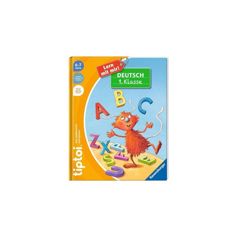 Ravensburger Tiptoi ¡Aprende Conmigo! Alemán 1er Grado, Libro De Aprendizaje. 49283