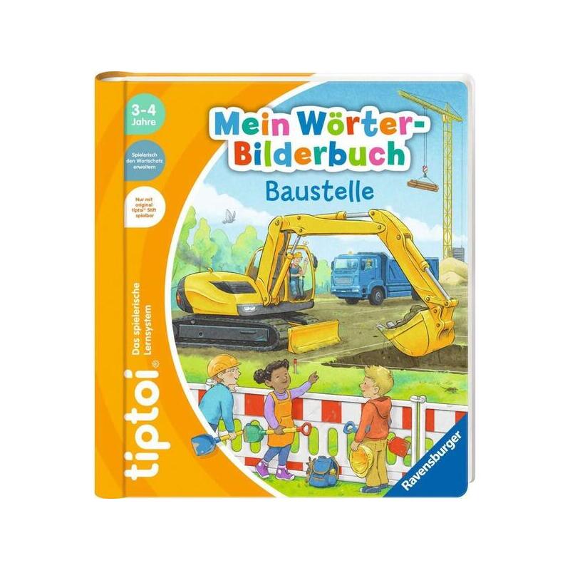 Ravensburger Tiptoi Mi Libro Ilustrado De Palabras: Obra, Libro De Aprendizaje