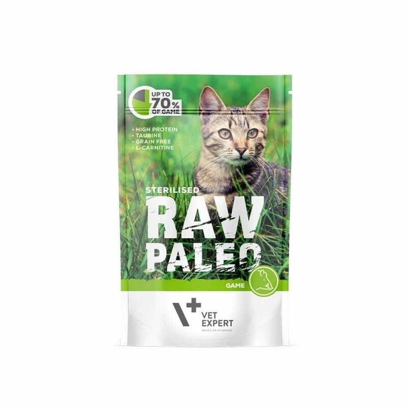 Raw Paleo Adult Cat Sterilised Venado - Comida Húmeda Para Gatos - 100 G