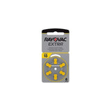Rayovac Bateria Zinc Air, 10, 1.4v Pack 6 Unidades