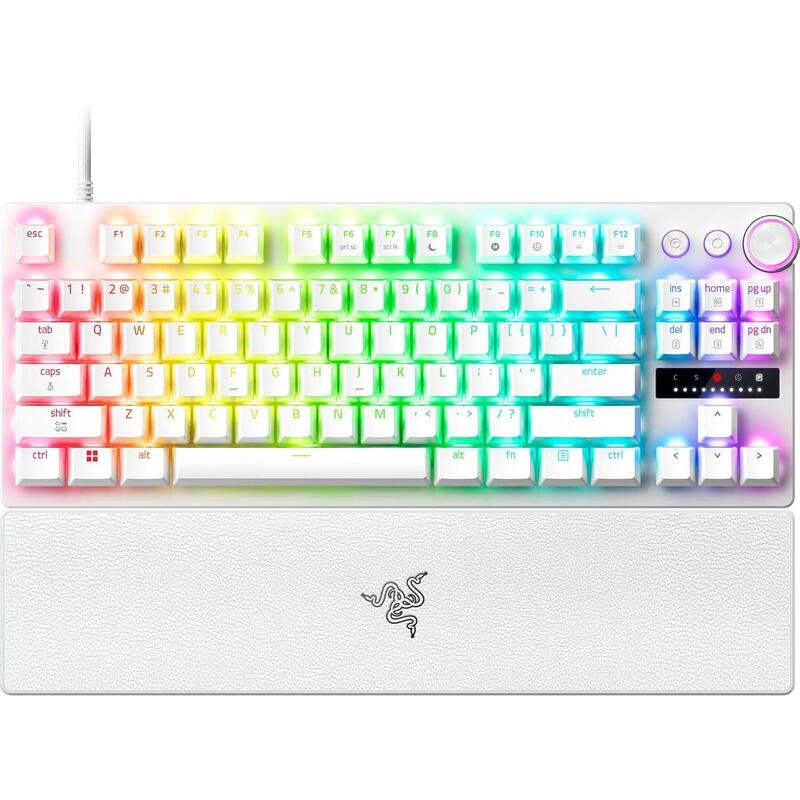 Razer Huntsman V3 Pro Tenkeyless 8khz Gaming Keyboard Us Layout, Blanco Edition