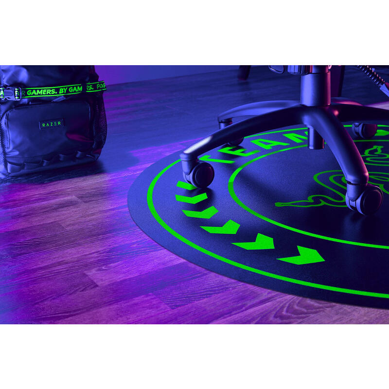 Razer Team Razer Floor Mat, Black Green