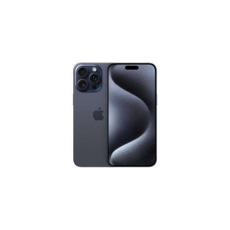 Reacondicionado   Apple Iphone 15 Pro Max 256gb Blue Titanium Eu Mu7a3 - Only Box Damage