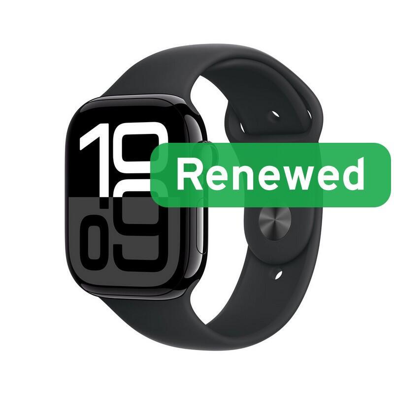 Reacondicionado Apple Watch Series 10 Lte 46mm  Retina Oled Ltpo  Lte  Jet Negro  Watchos Grade B