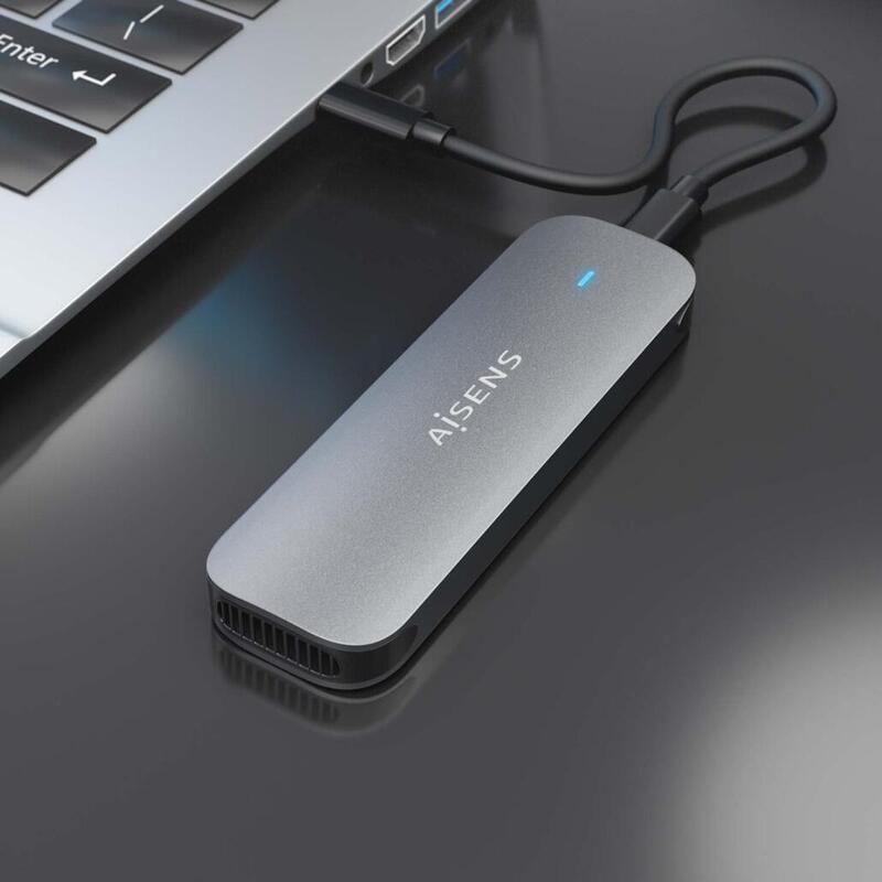 Reacondicionado Disco Ssd Externo 256gb Gris