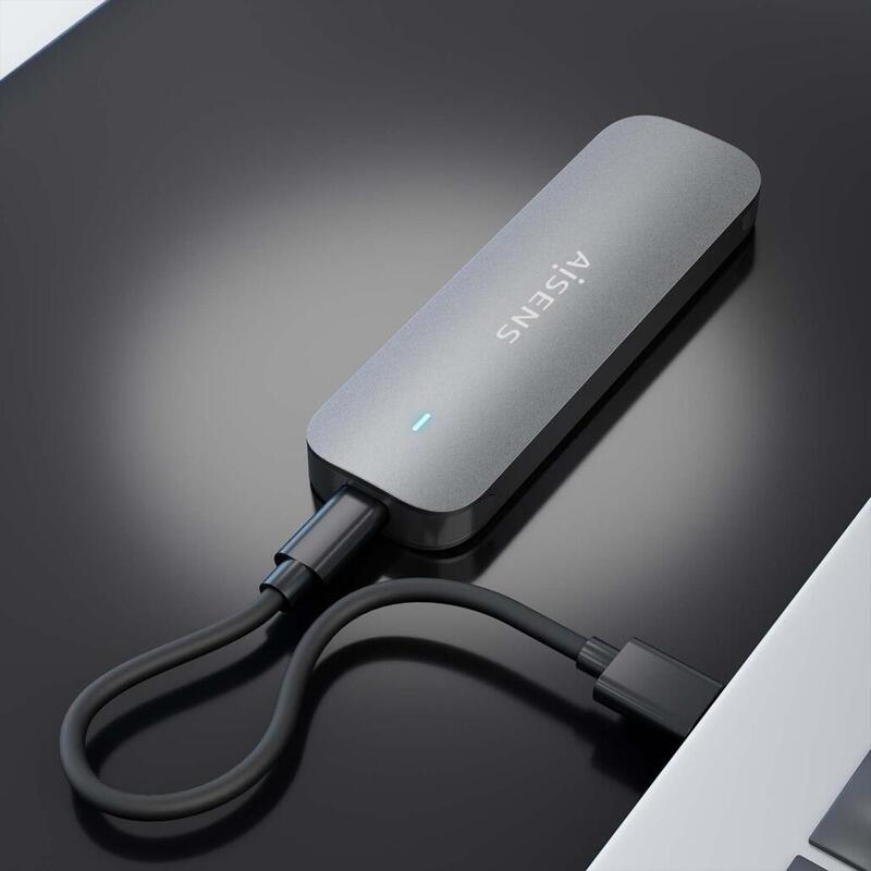 Reacondicionado Disco Ssd Externo 256gb Gris