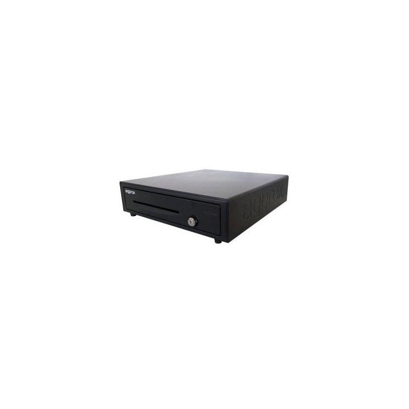 Reacondicionado Embalaje Dañado/Desprecintado (Km0) Tpv Cajon Portamonedas Approx Appcash01 Black Aper Manual Y Automatica Cash30
