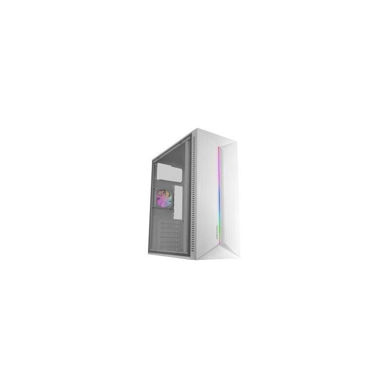 Reacondicionado - (Km0) Caja Atx Mars Gaming Mcblaze Cristal Templado Gpu 300mm 1x3.5 3x2.5 Blanco Cash30