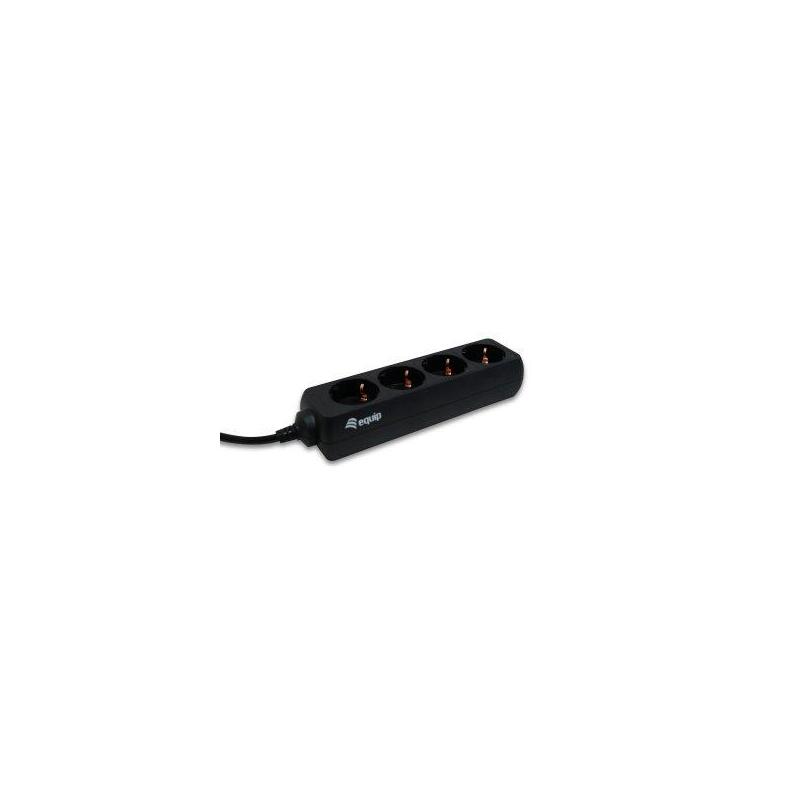 Reacondicionado - (Km0) Regleta Alimentacion Equip 4 Tomas Shucko Toma Iec Cable 1,1mt Cash30