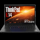 Reacondicionado Lenovo Thinkpad L14 Gen 3 14" Ryzen 5 Pro 5600u Ssd 256 Gb 16gb Qwertz Estado Excelente