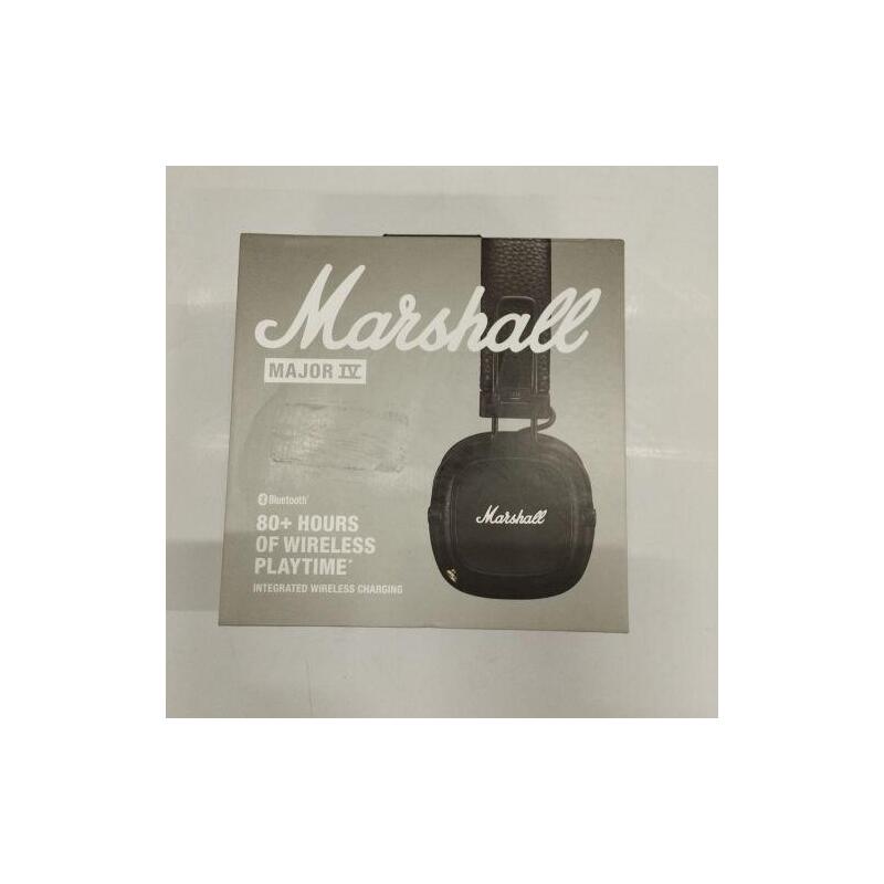 Reacondicionado - [Outlet Grade A] Marshall Major Iv Bluetooth Wireless On-Ear Headphone Black 7340055379458-O