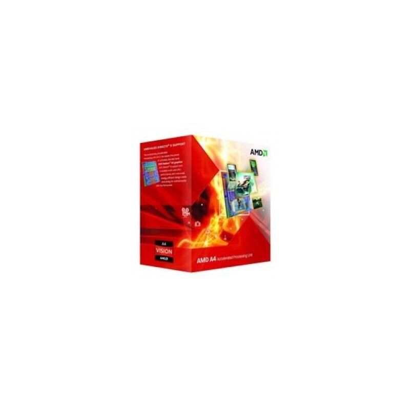 Reacondicionado Procesador Amd Fm1 A4 X2 3400 Box 2.70 Ghz