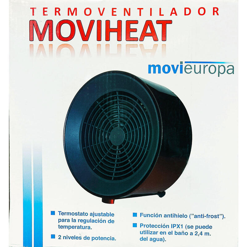 Reacondicionado Tl190 Termoventilador Rojo 2000w Tara