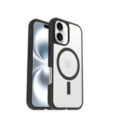 React Mags Iphone 16 Clear/Black