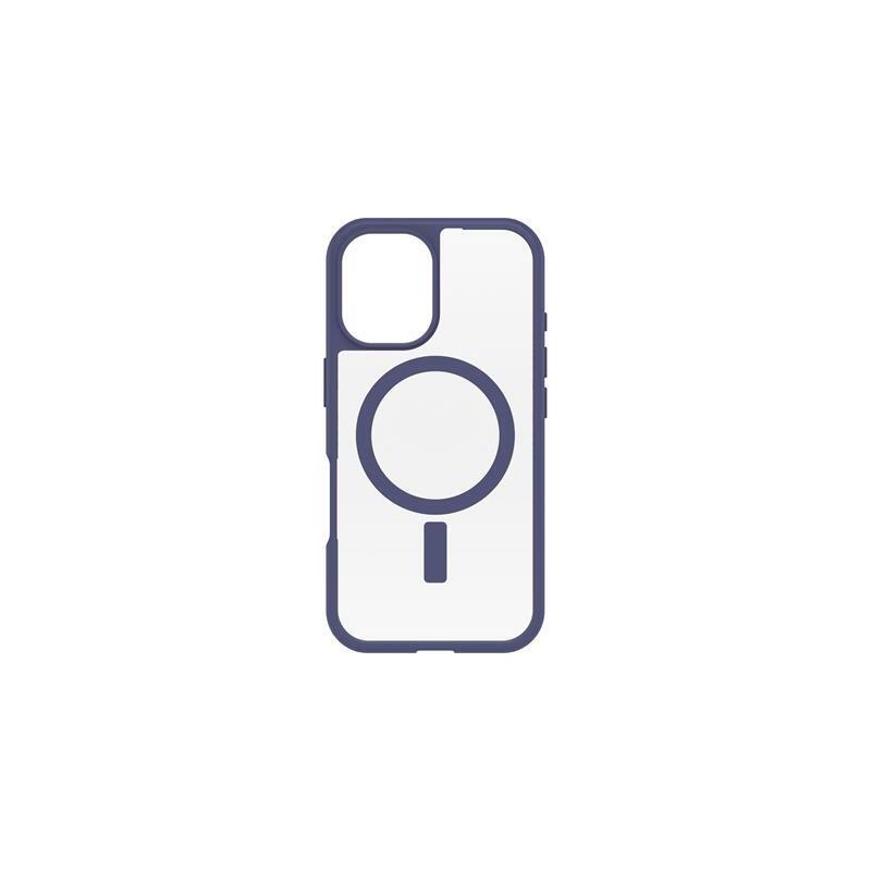 React Mags Iphone 16 Clear/Purple