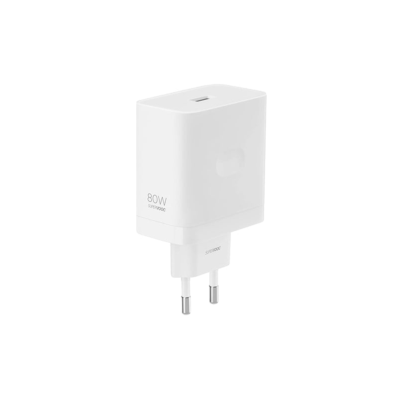 Realme 80w Usb-A Supervooc  Adapter - White