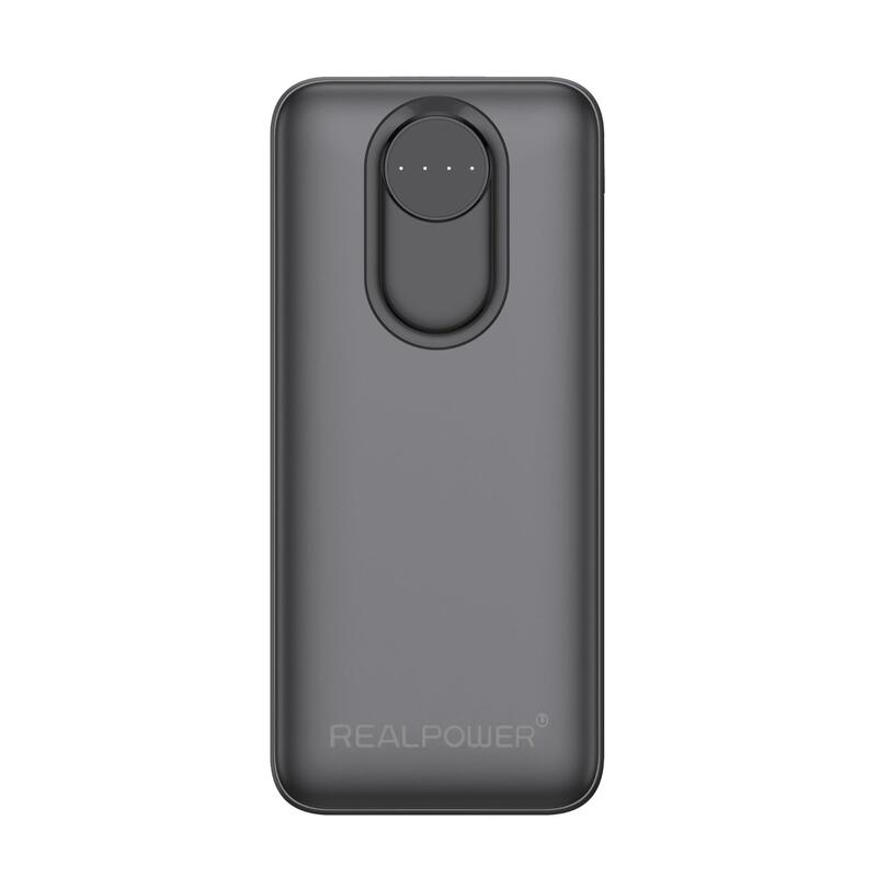 Realpower Pb-20000 Pro,20.000 Mah,30w,2x Usb-A,1x Usb-C Blac