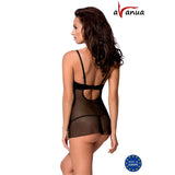 Rebecca Chemise Negro Talla (Interno):S/M