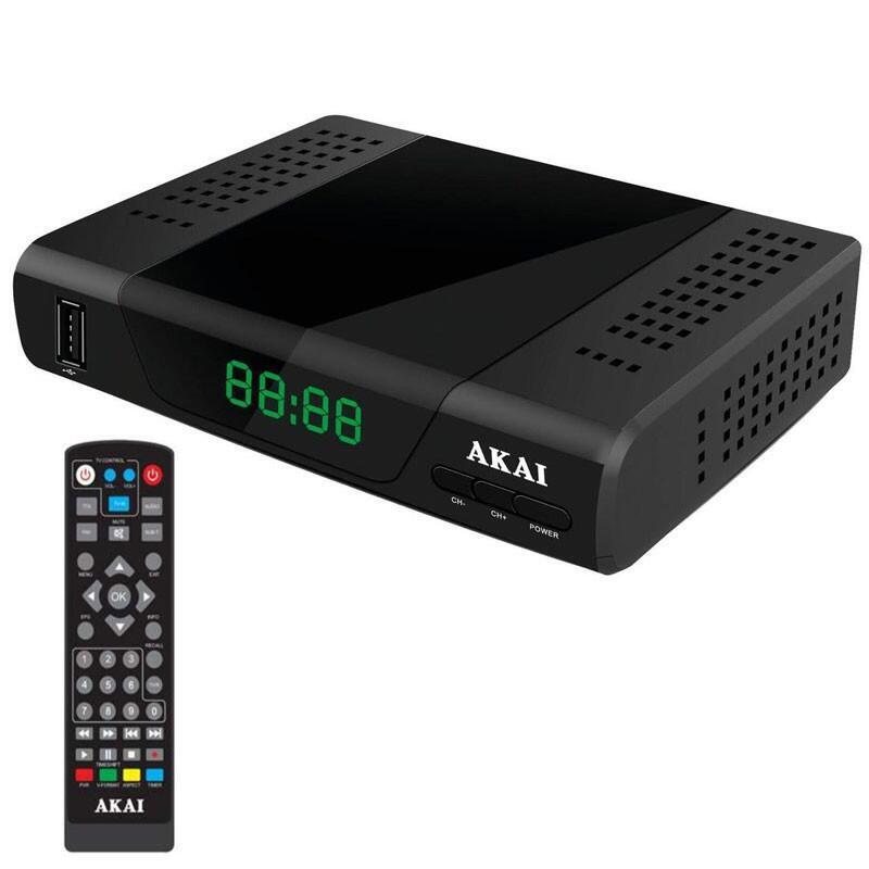 Receptor Tdt Hd Akai Dvb T2 H.265  Hevchd
