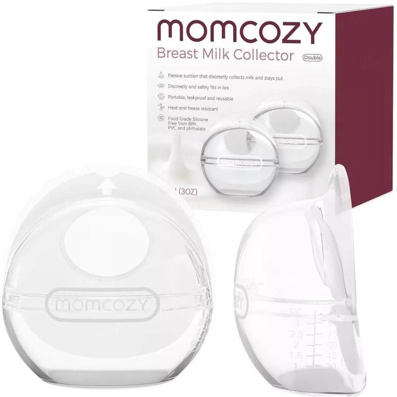 Recipiente Reutilizable Para Recoger Leche Momcozy De 90 Ml, Juego De 2 Unidades.