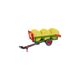 Recolector De Pacas Redondas Brother Con 3 Pacas Redondas, Modelo De Vehículo 02204