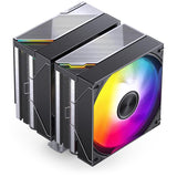 Refrigeracion Cpu K Jonsbo Ca80 Dual-Tower, 2 X 120mm, Pwm, Argb - Negro