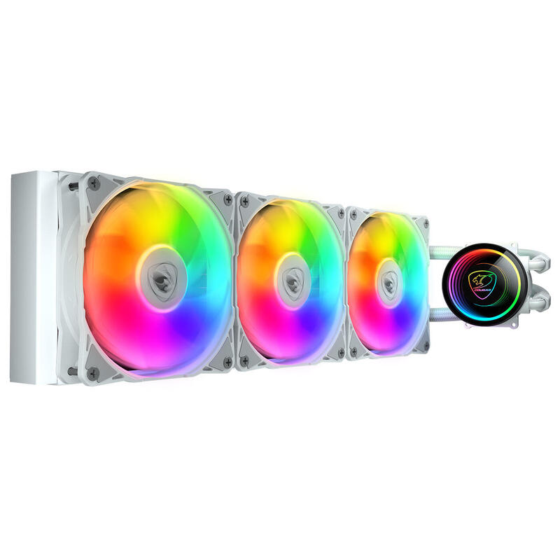 Refrigeración Liquida Cougar Poseidon Elite Argb 360 White