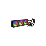Refrigeración Liquida Cpu Krux Hydroglance 360 Lcd,Negro Krxe004