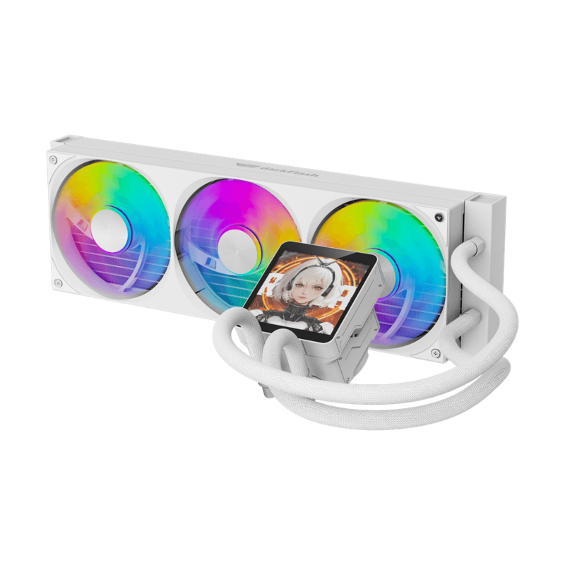 Refrigeracion Liquida Cpu  Nebula Dv360s Max Blanco Darkflash
