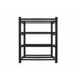 Regal Na Baterie Do Ups 830x454 2 Rzedy 4 Poziomy (8 Pólek) Negro Lanberg (Flat Pack)