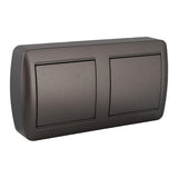 Registro Doble De Empalme Y Derivación. De Superficie. Serie Mural