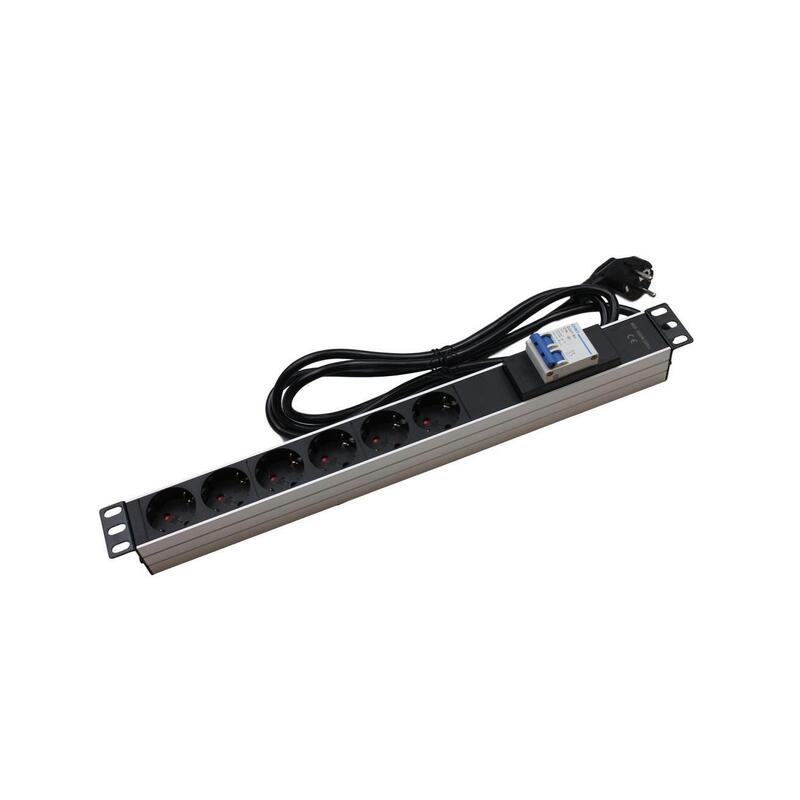Regleta De Alimentaci¢N De  19" De  6 Tomas Con