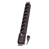 Regleta De Alimentación Lzrm 810 Bw Iec 320, Pdu, 5,0m