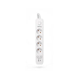 Regleta Kerg Con Disyuntor-4 Tomas Usbc+Usba 16a 1,5m