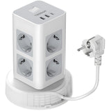 Tessan Tps03rx-De-C 8 Tomas Ca + 2 Usb-A + 1 Usb-C