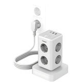 Tessan Ts-306ts-C 6 Tomas Ca + 2 Usb-A + 1 Usb-C - Regleta De Enchufes