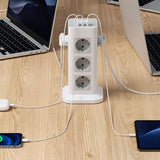 Tessan Ts-Tps04-De 12 Enchufes Schuko + 3 Usb