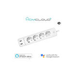 Regleta Wi-Fi 16a 4 Schuko + 2 Usb Con Control De Energía