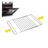 Rejilla Para Horno Cromada Extensible 38.5cm Hasta 55x31.5cm