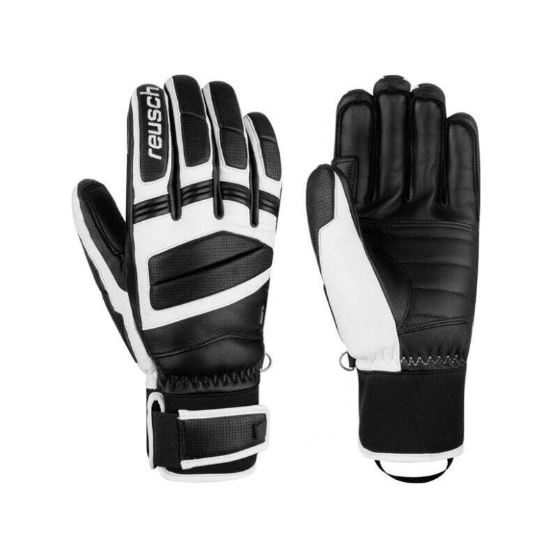 Rekawice Reusch Master Pro R. 8,5 Czarno-Biale