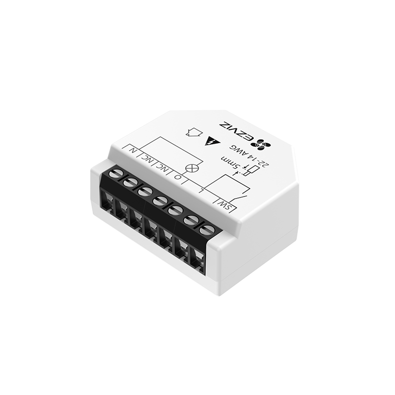 Relé Wifi 200m Inteligente Blanco Control Inalámbrico Iluminación