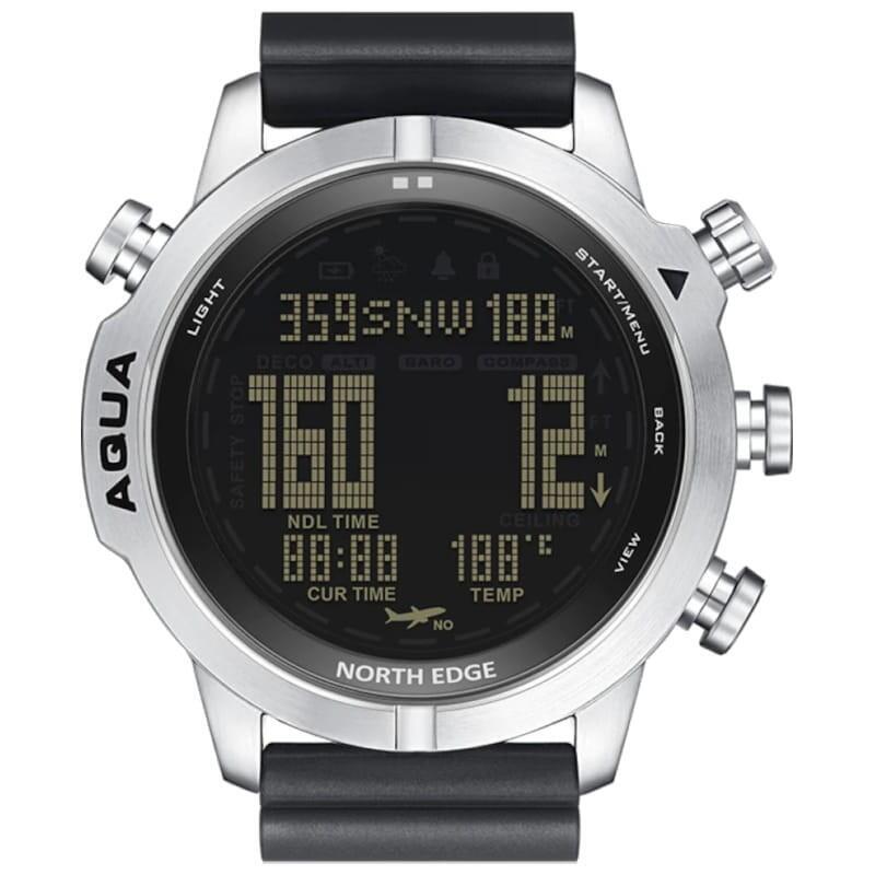 Reloj De Buceo North Edge Aqua Negro