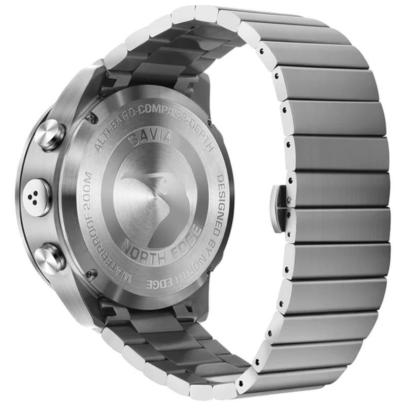 Reloj De Buceo  North Edge Gavia Con Correa De Metal