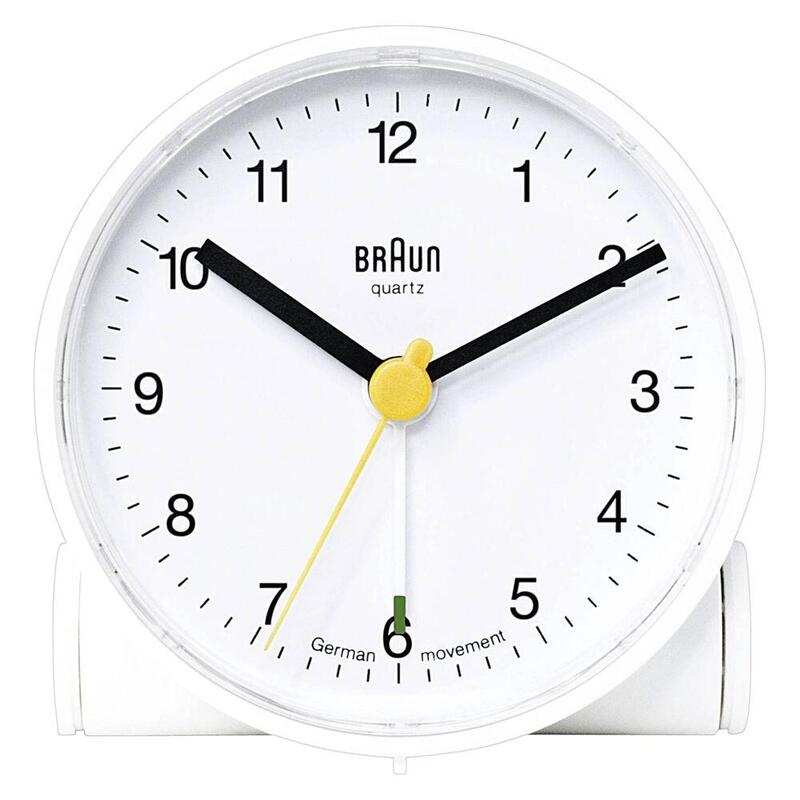 Reloj Despertador Braun Bnc 001 Blanco