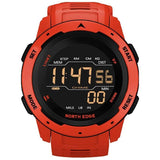 Reloj Digital North Edge Mars Rojo