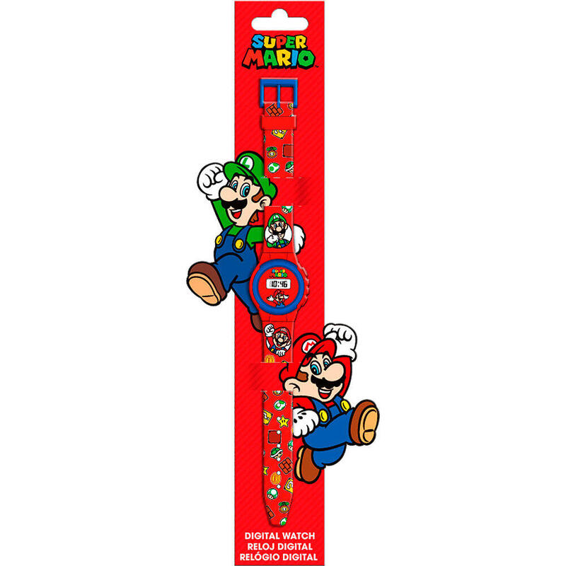 Reloj Digital Super Mario Bros