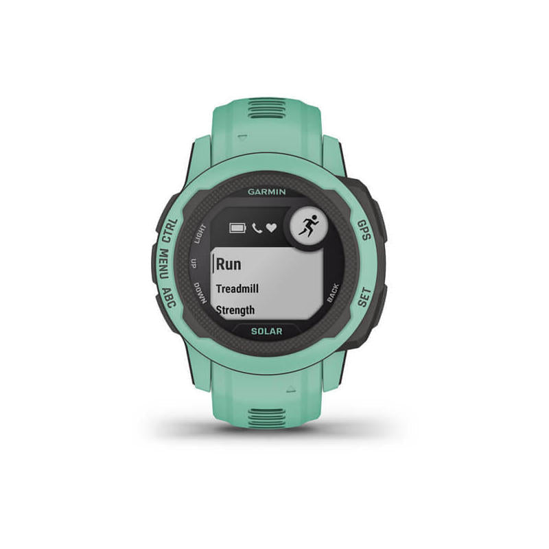 Reloj Garmin Instinct 2s Solar Z Czujnikiem TäTna Hrm Elevate (Turkusowy / Turkusowy Pasek)